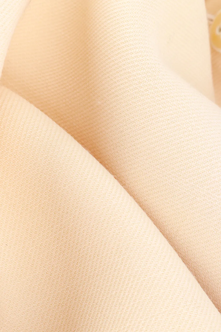 Buttercream Pinafore Wool Dress