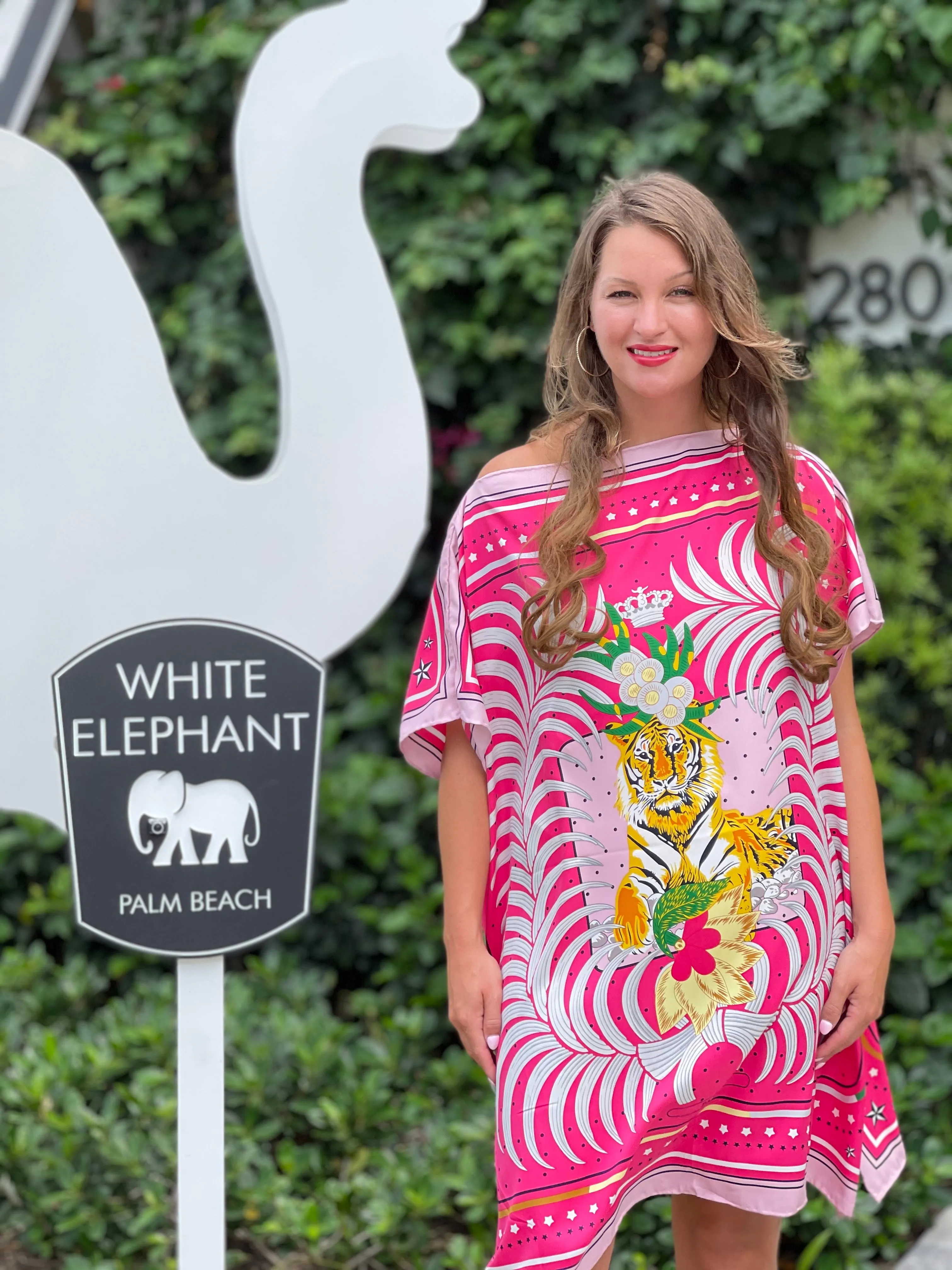 Caftan Pink Lion