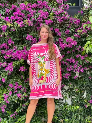 Caftan Pink Lion