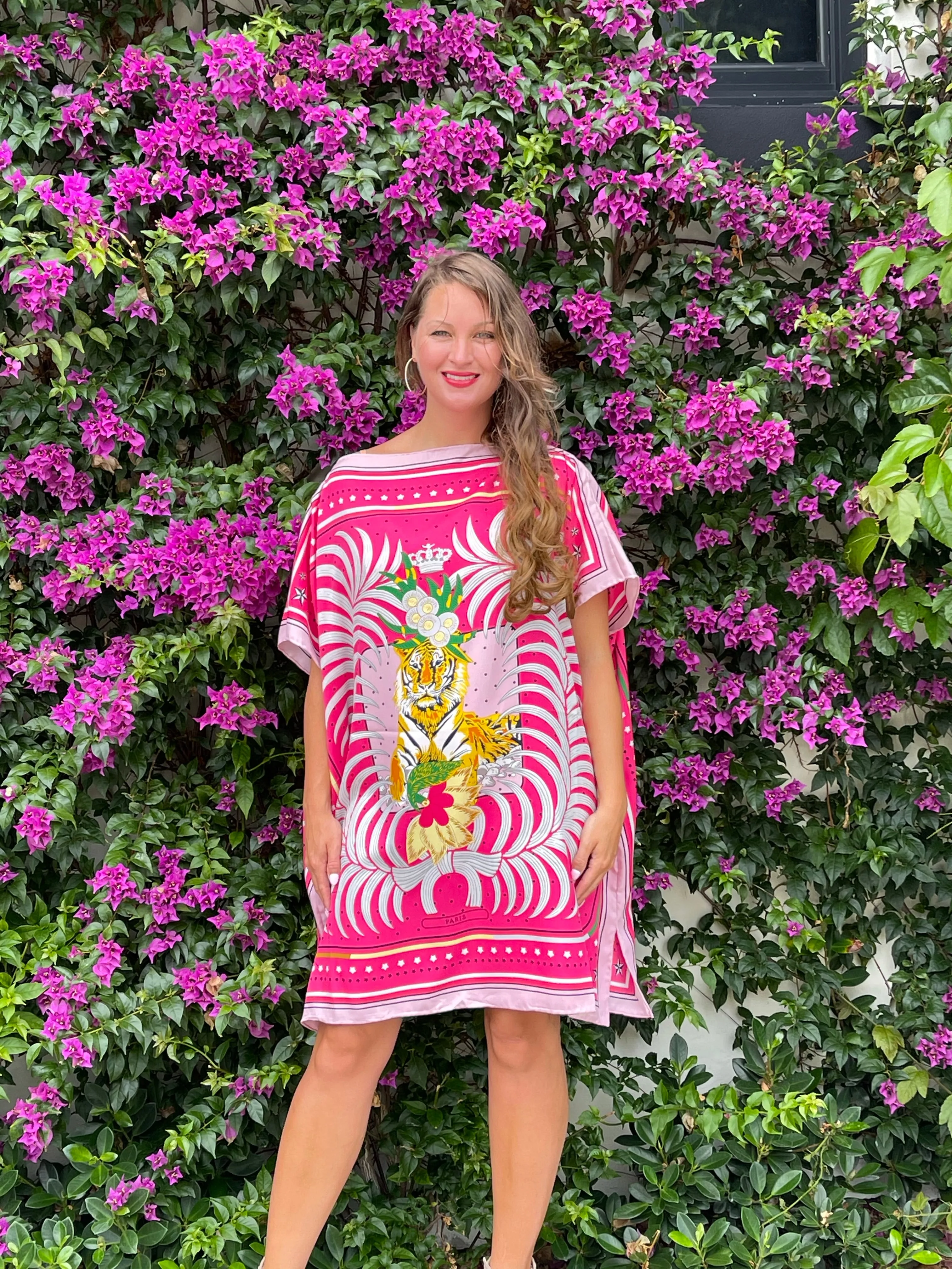 Caftan Pink Lion