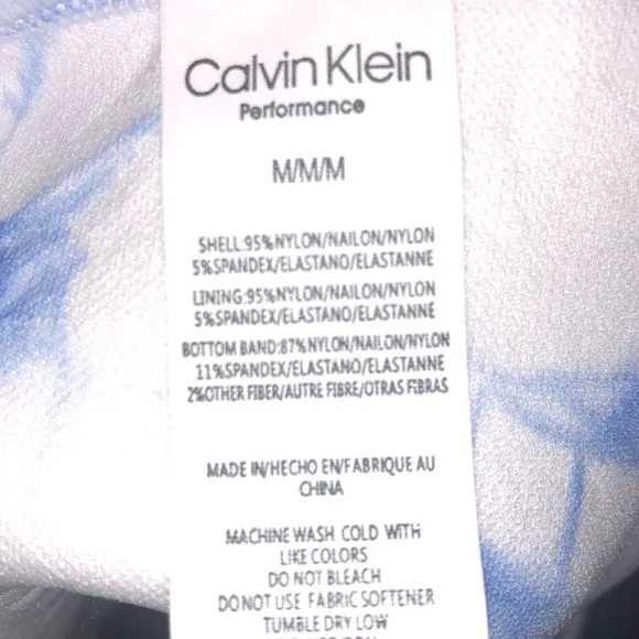 Calvin Klein sports bra (M)