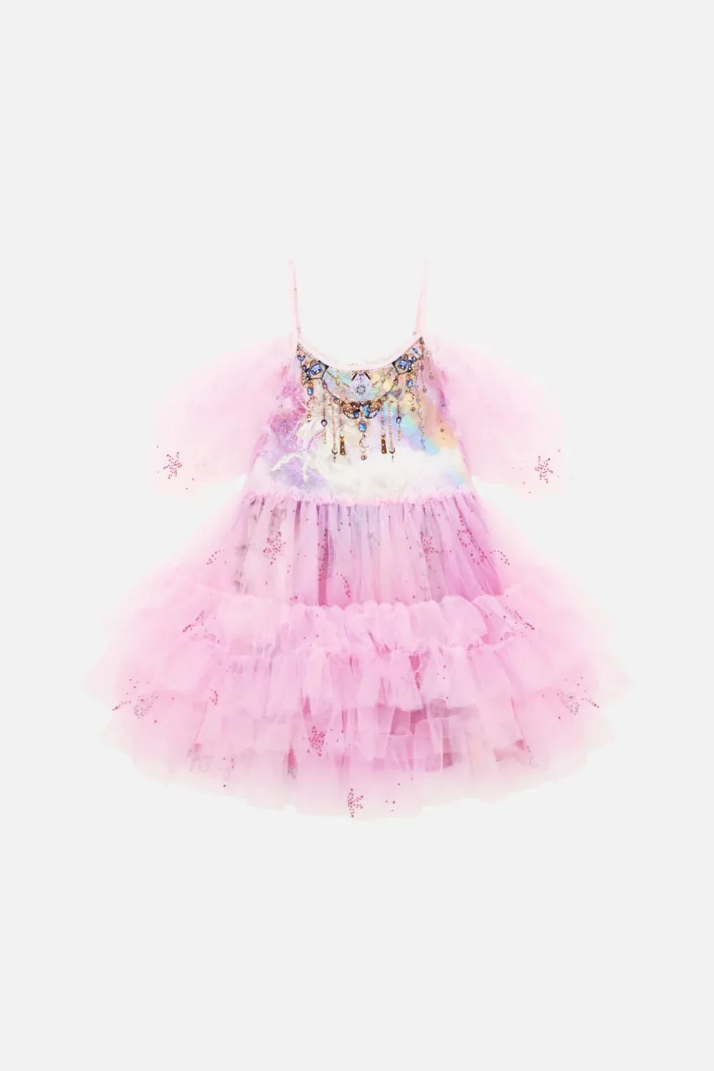 CAMILLA Kids Tutu Dress With Straight Hem 4-10 Wings Of Pegasus