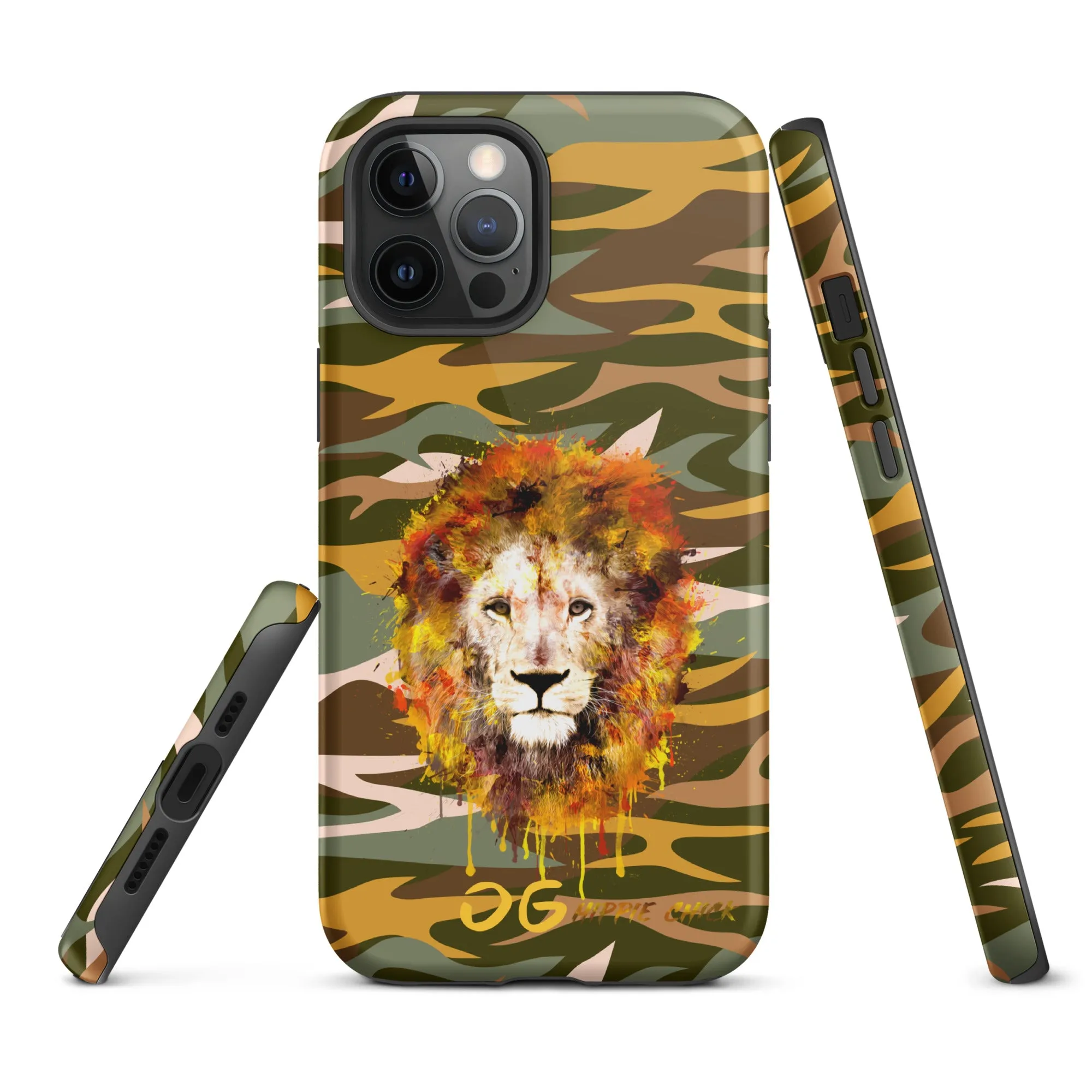 Camo Rays iPhone Case
