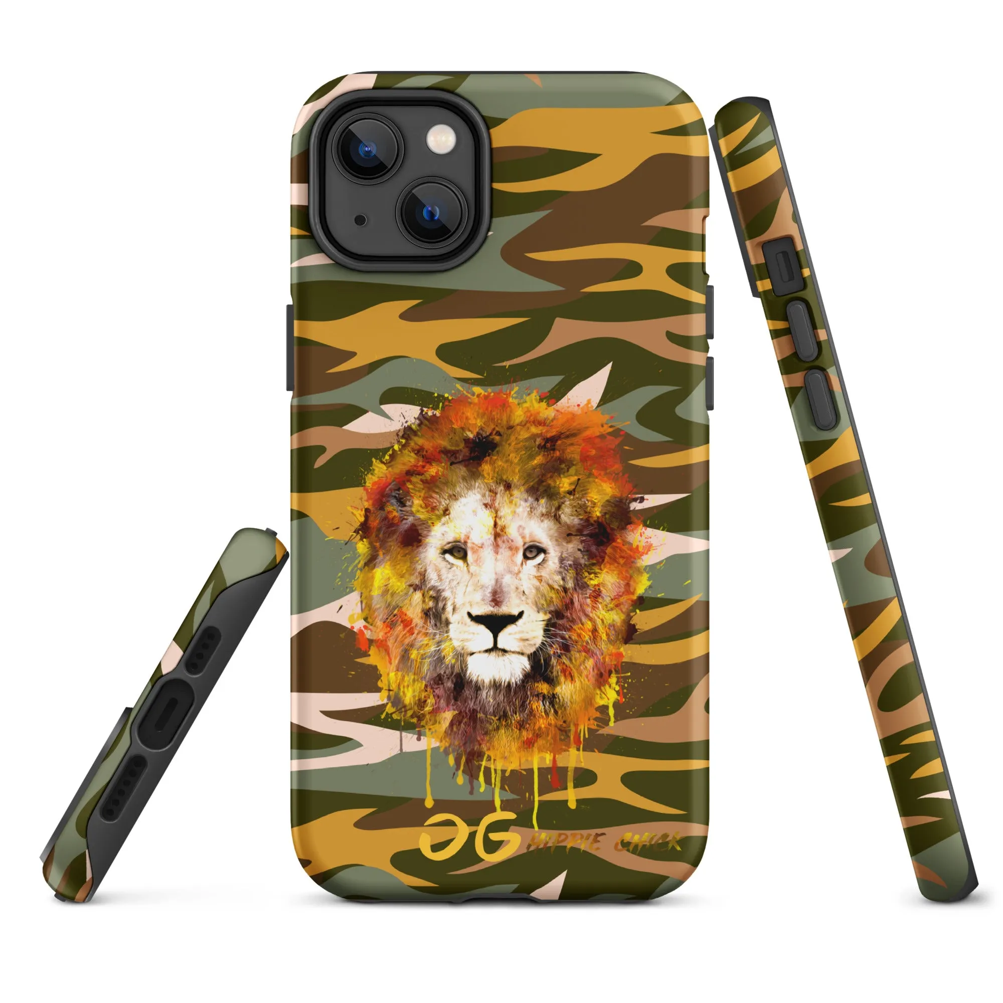 Camo Rays iPhone Case