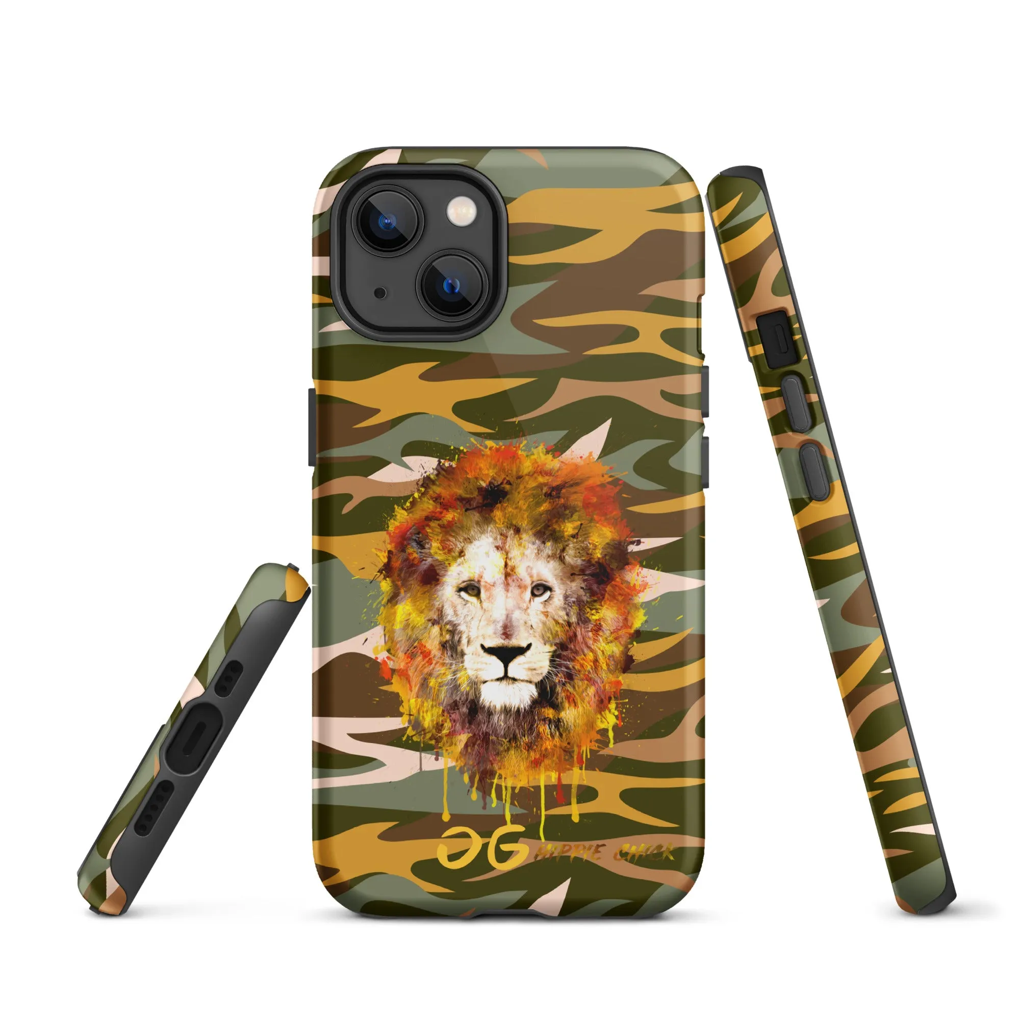Camo Rays iPhone Case
