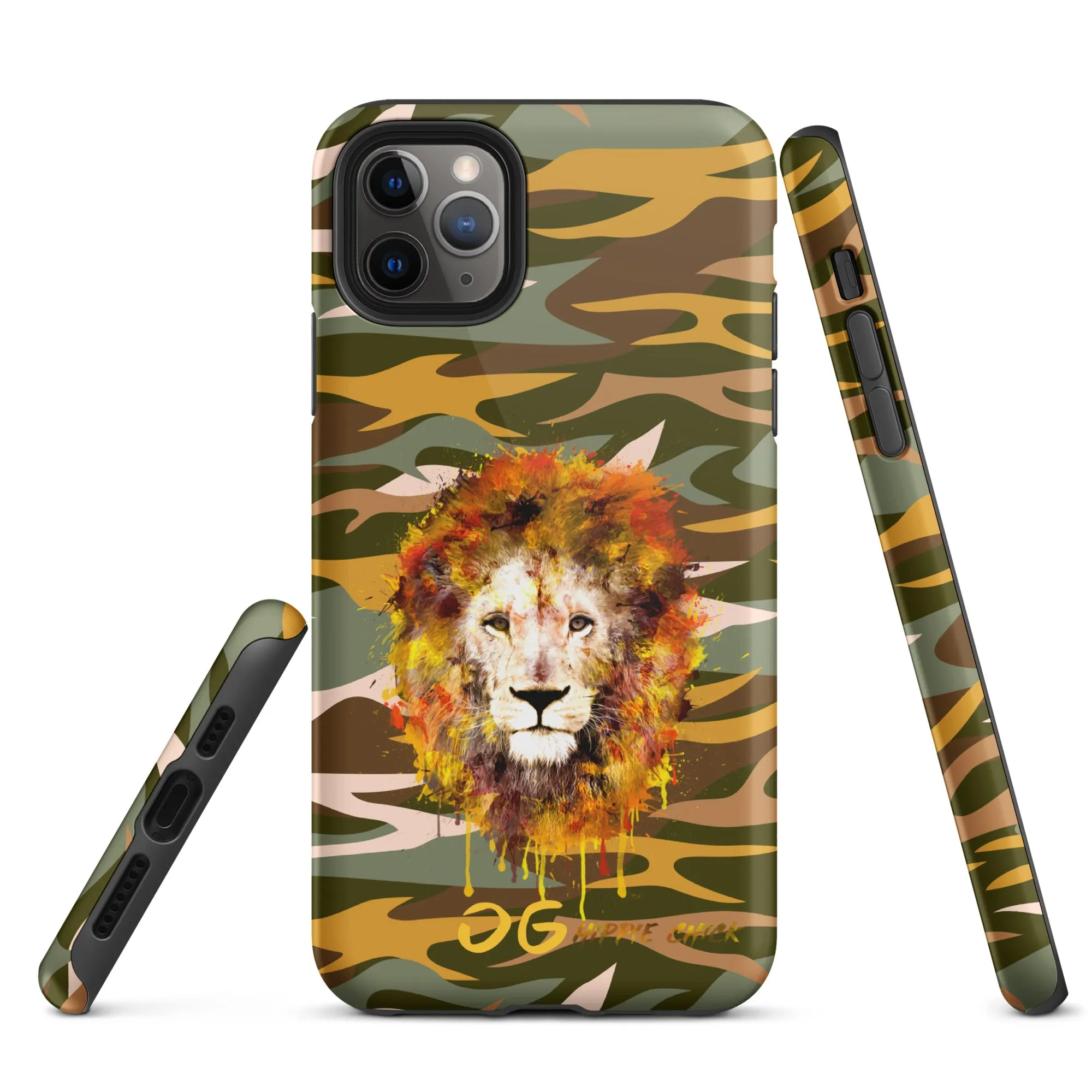 Camo Rays iPhone Case