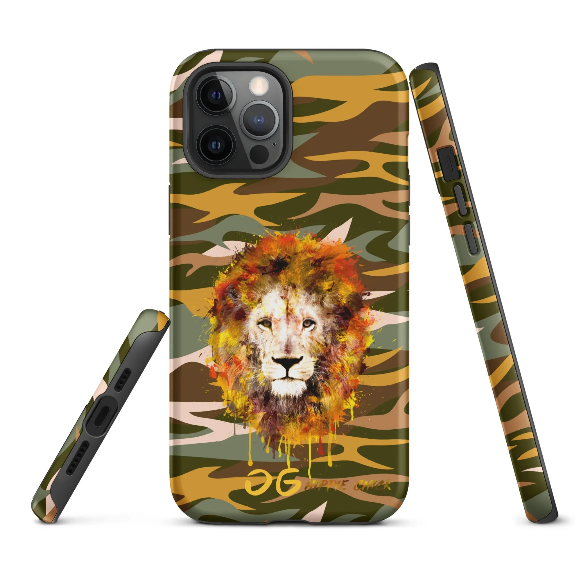 Camo Rays iPhone Case