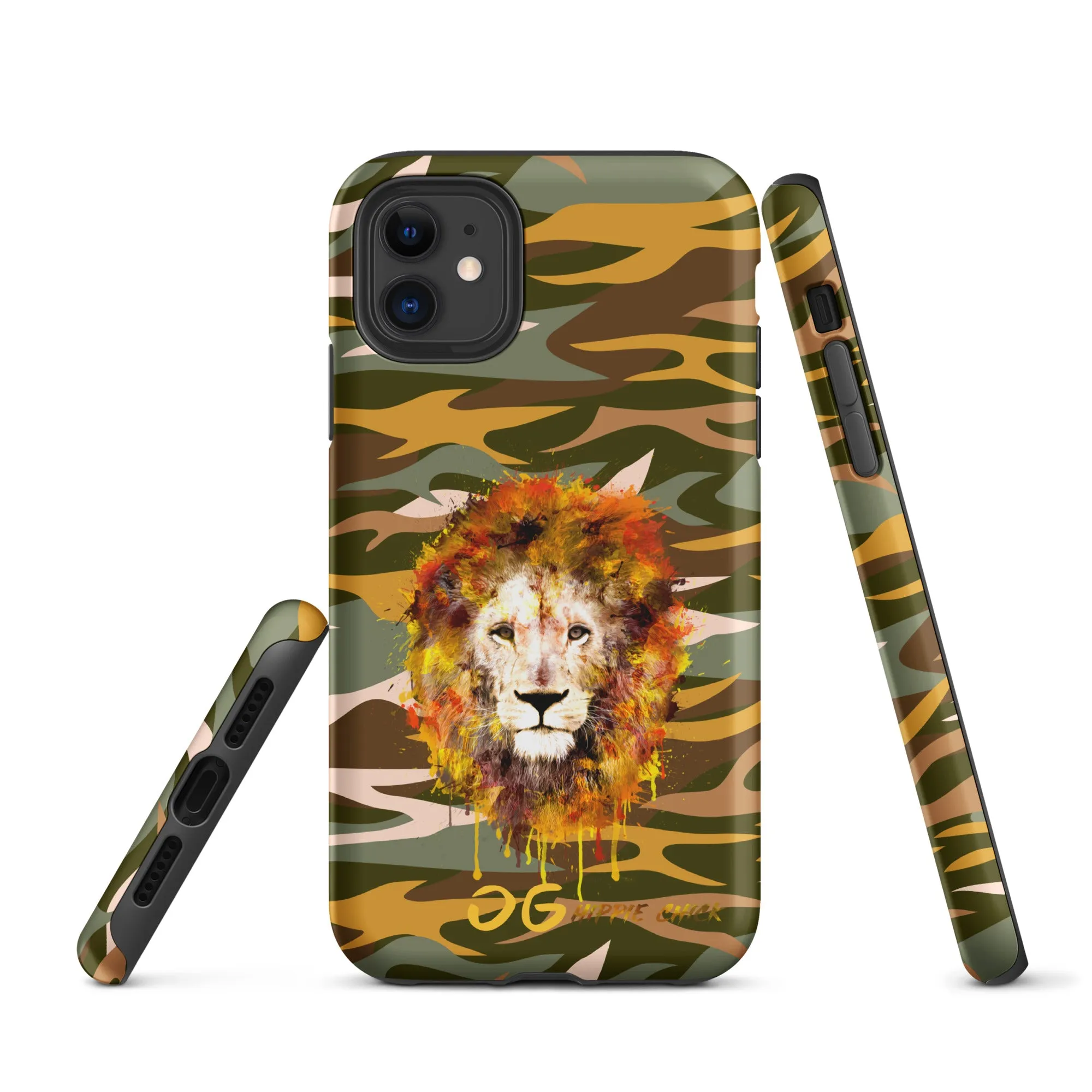Camo Rays iPhone Case