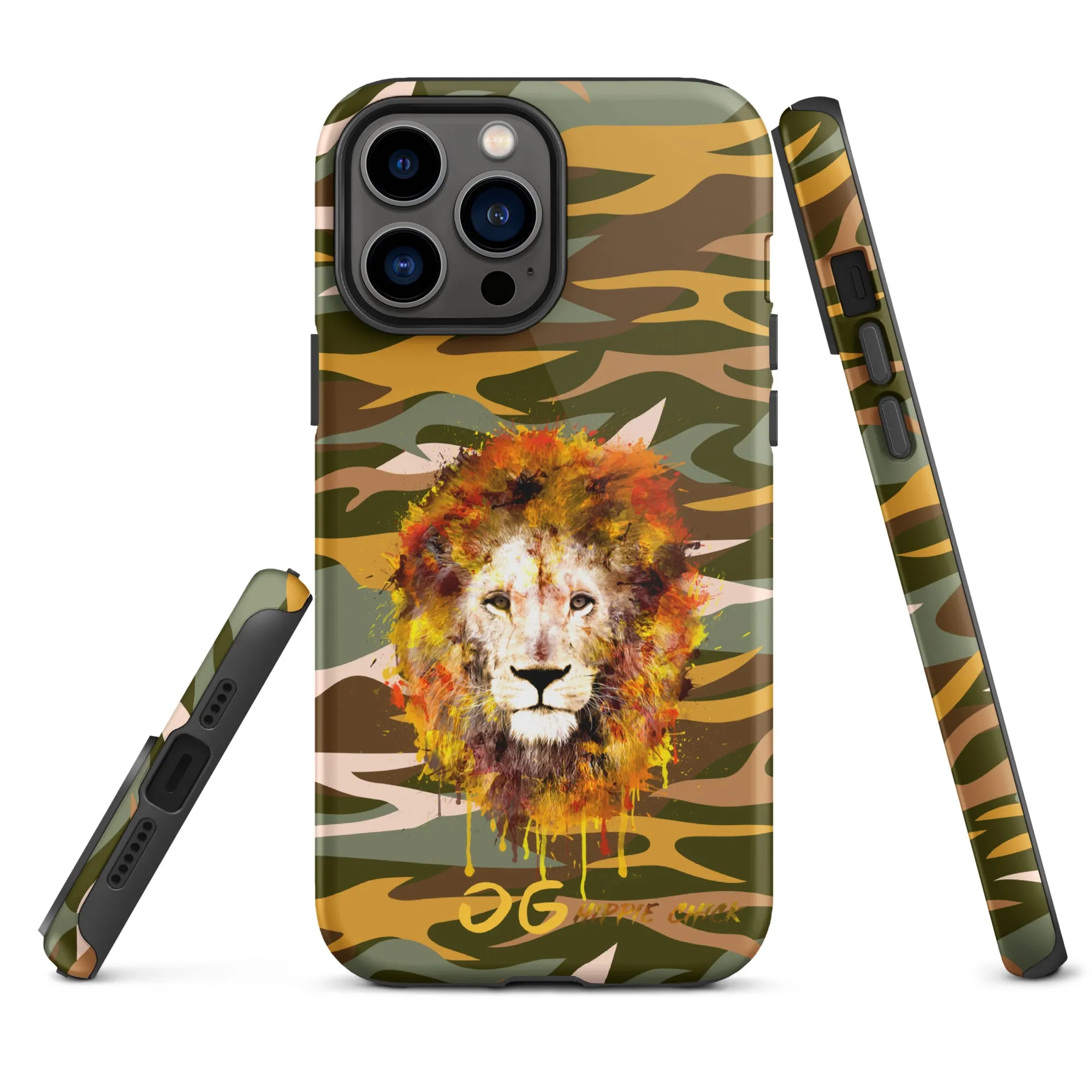 Camo Rays iPhone Case