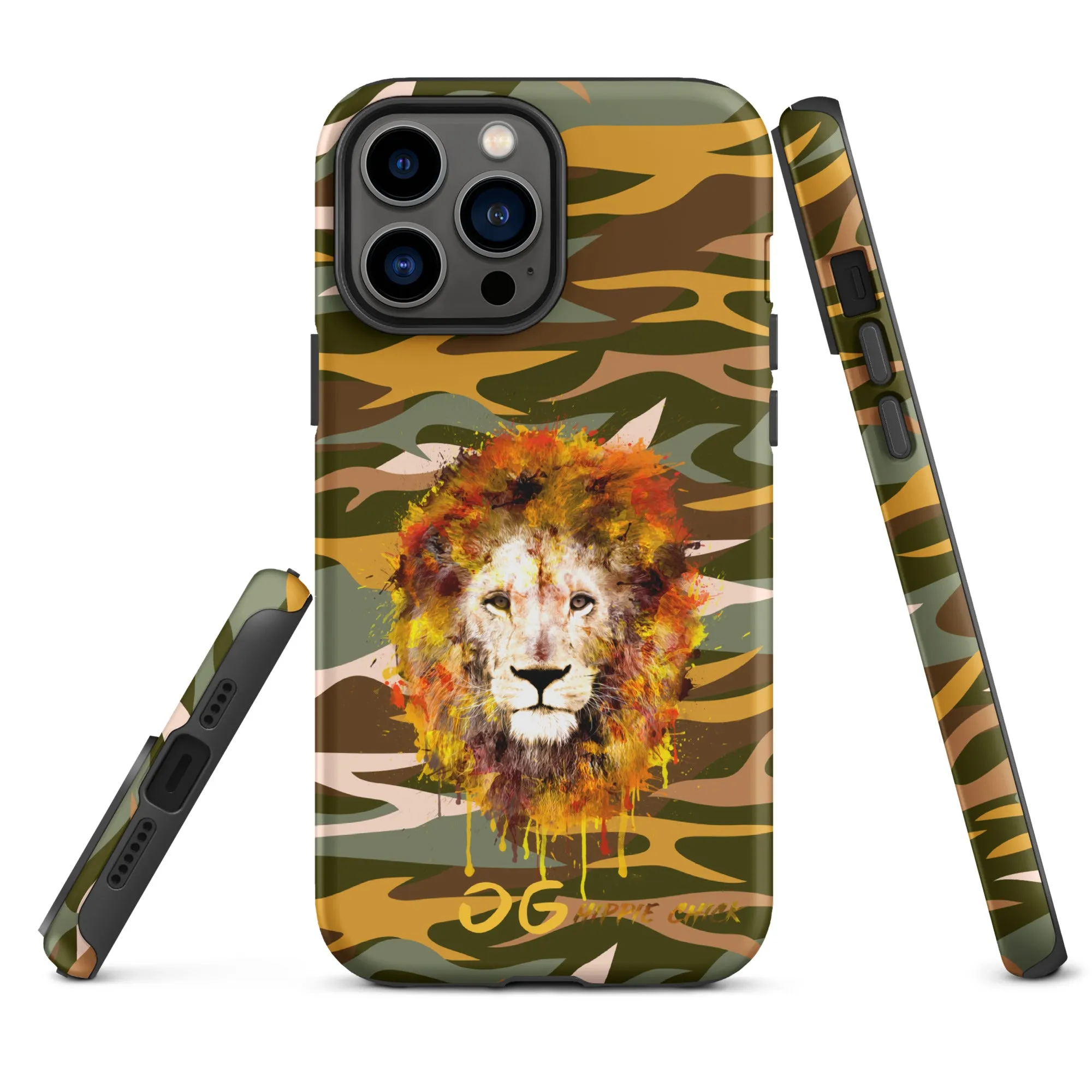 Camo Rays iPhone Case