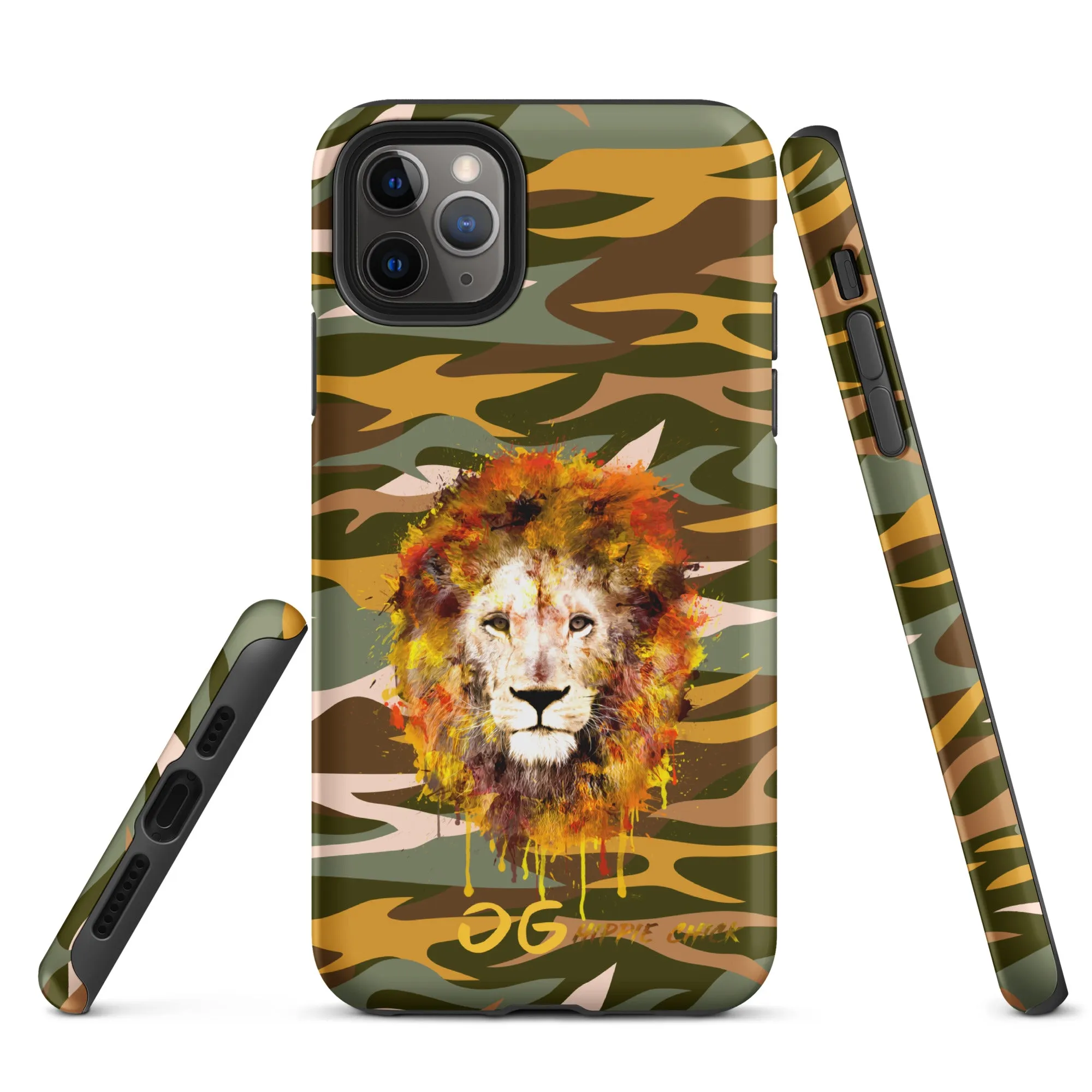 Camo Rays iPhone Case