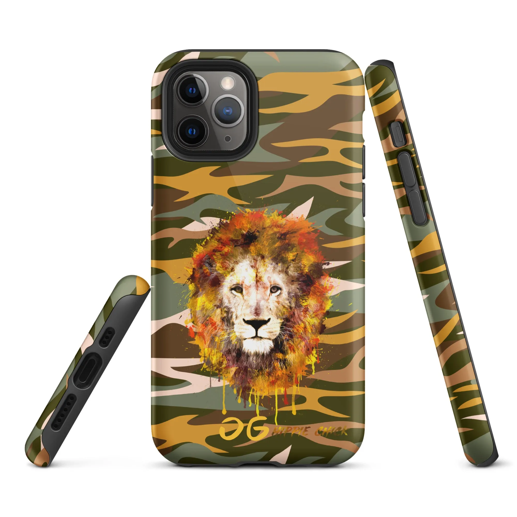 Camo Rays iPhone Case