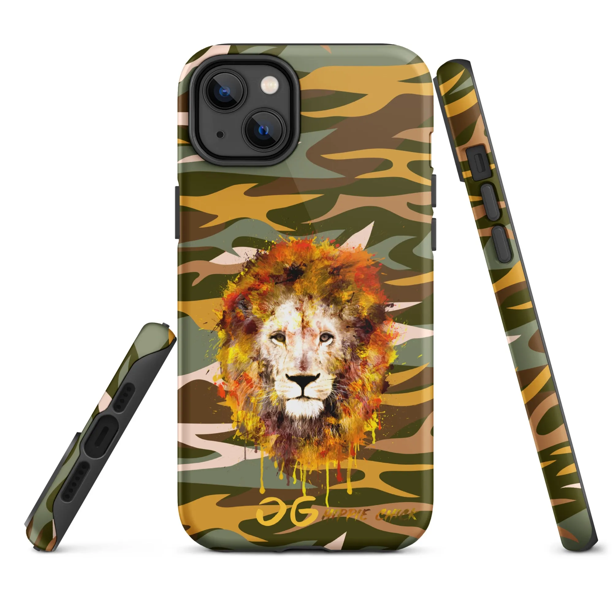 Camo Rays iPhone Case