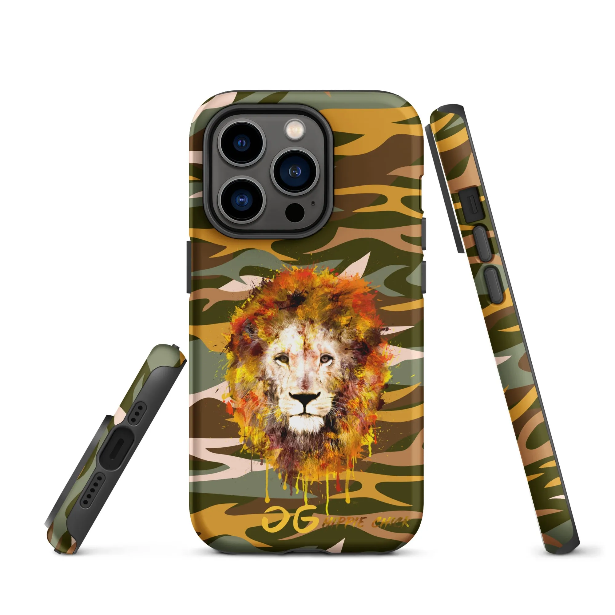 Camo Rays iPhone Case