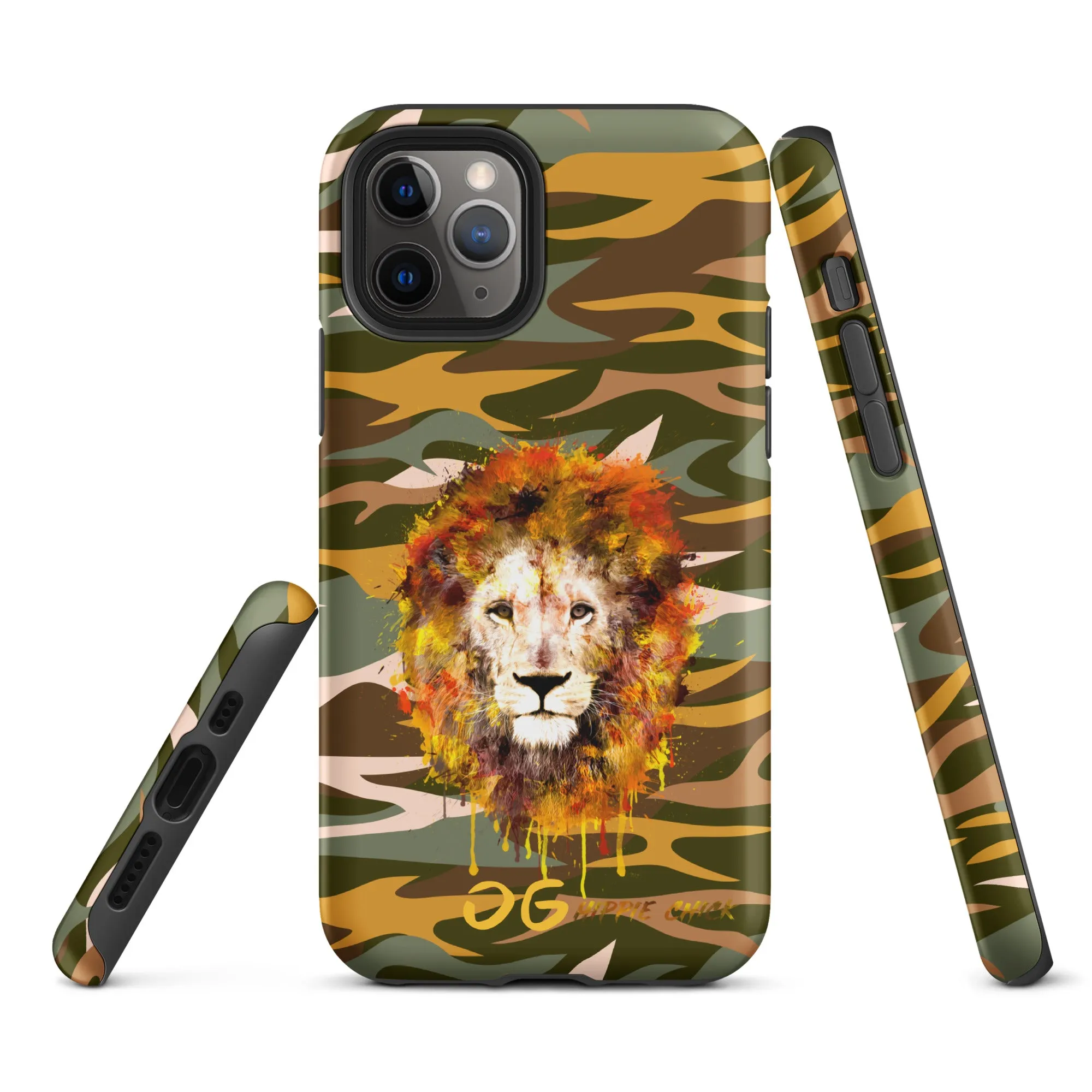 Camo Rays iPhone Case