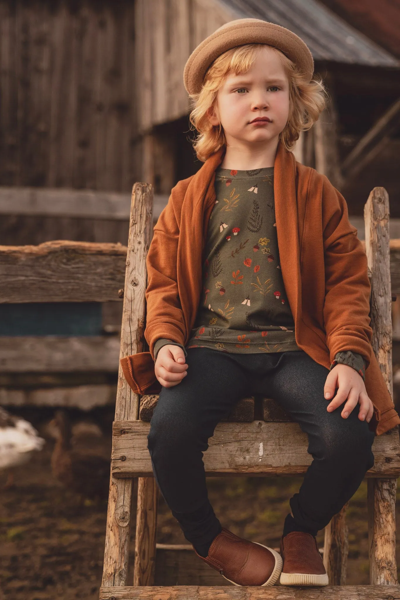 Cardigan évolutif - CARAMEL