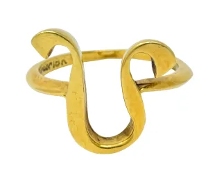 Cartier Vintage 18 Karat Gold Leo Zodiac Ring