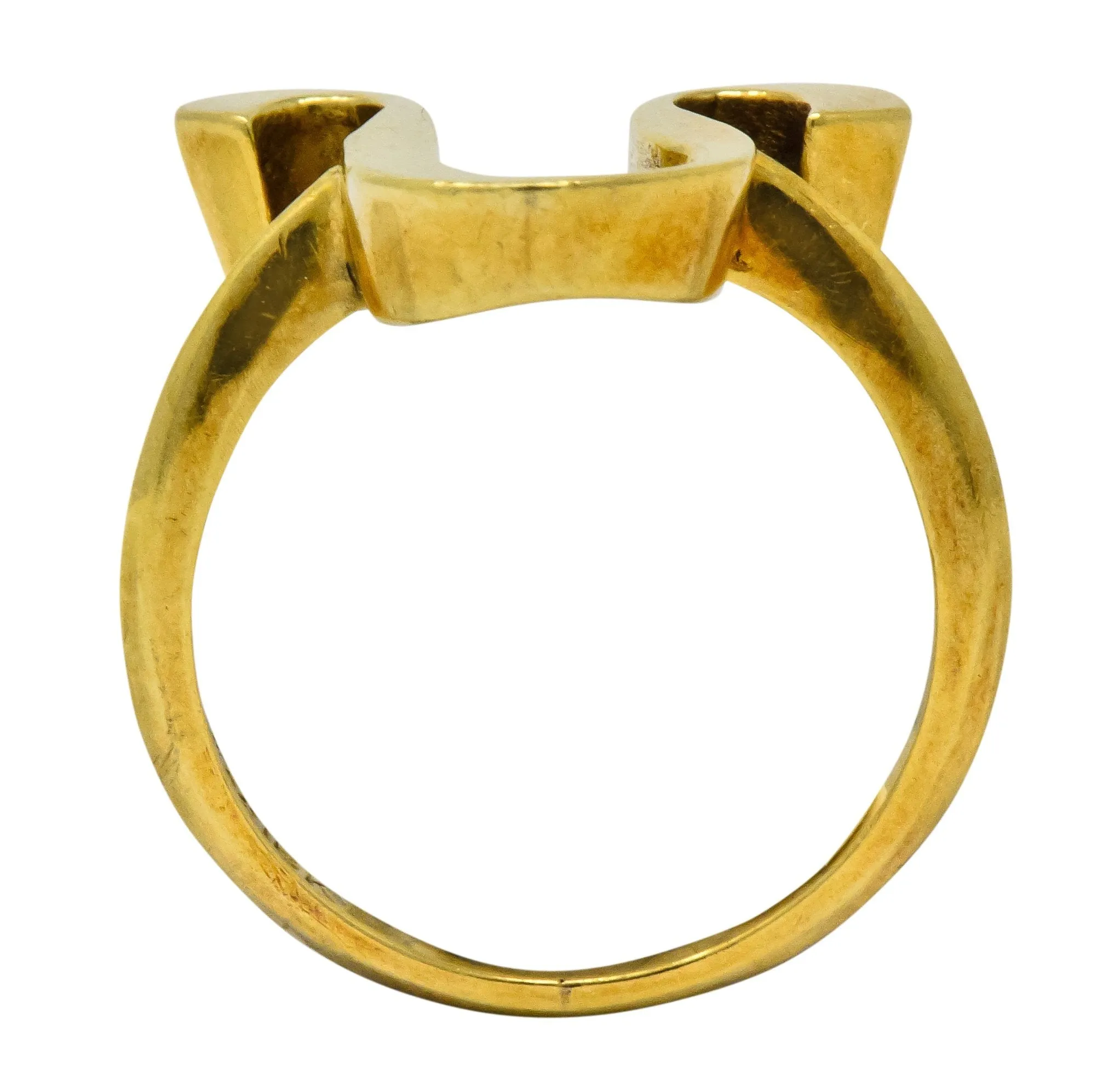 Cartier Vintage 18 Karat Gold Leo Zodiac Ring