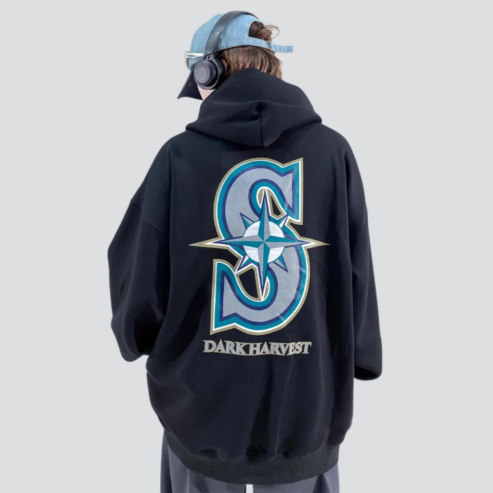 Casual S Graphic Hoodie