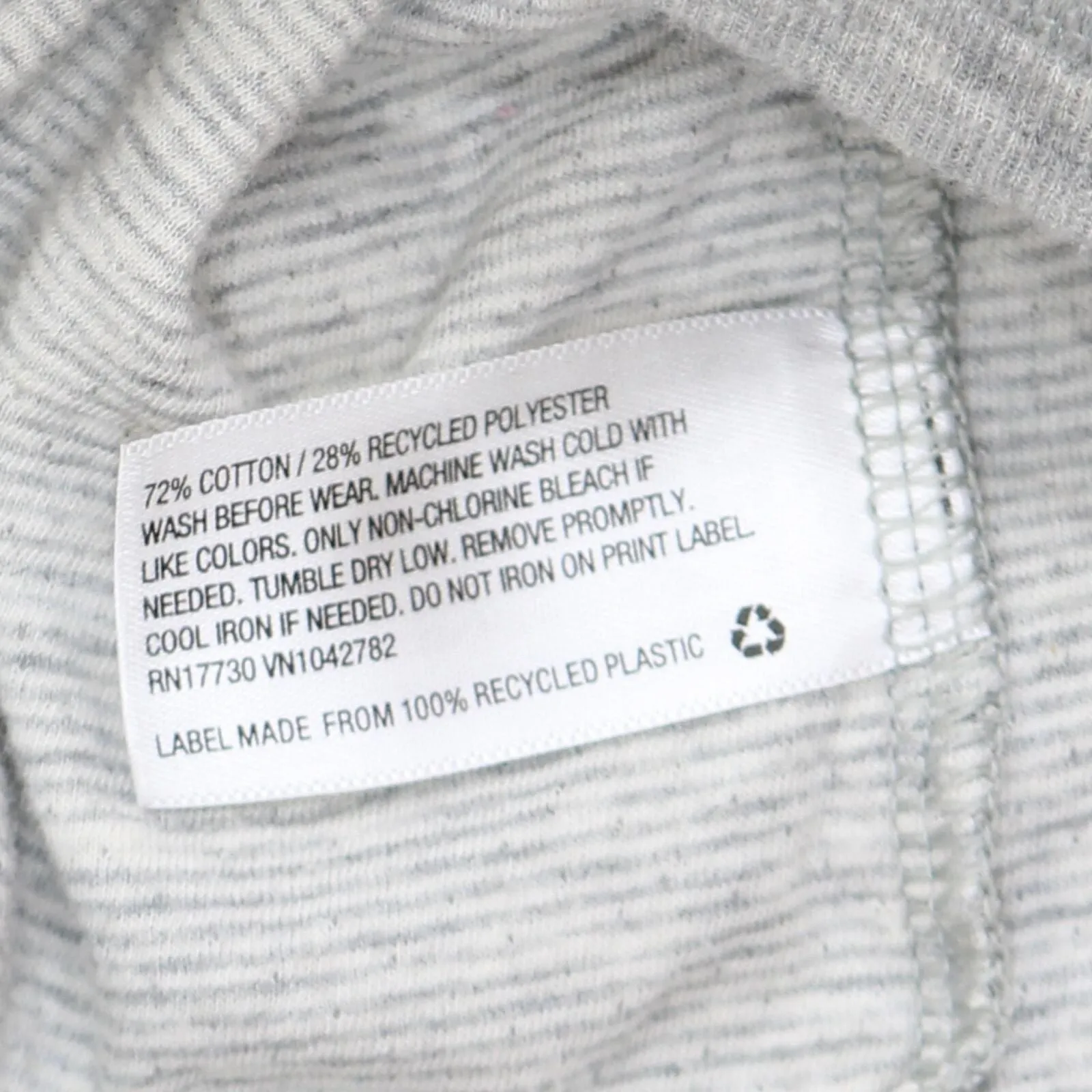 Cat & Jack Boys Striped Cozy Knit Shirt Top Gray 5T