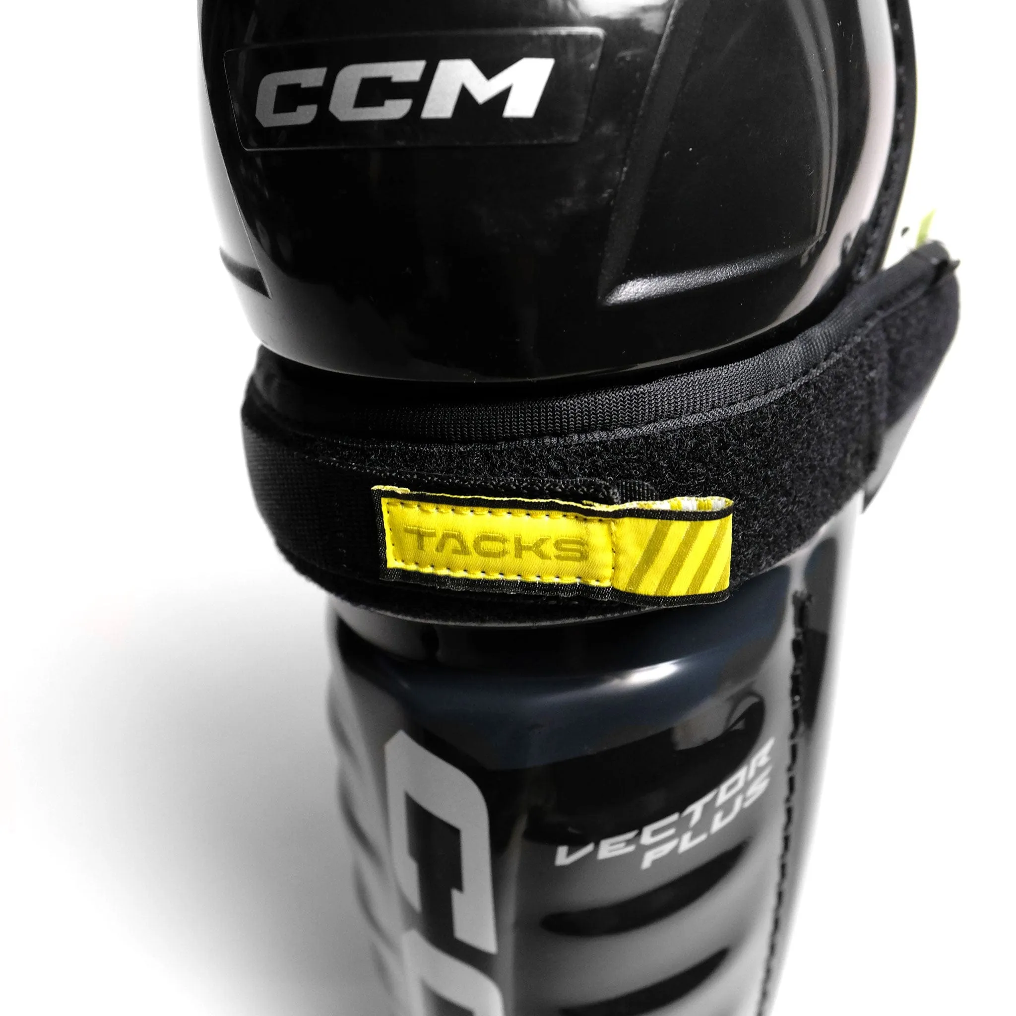 CCM Tacks Vector Plus Senior Hockey Shin Guards - 2022