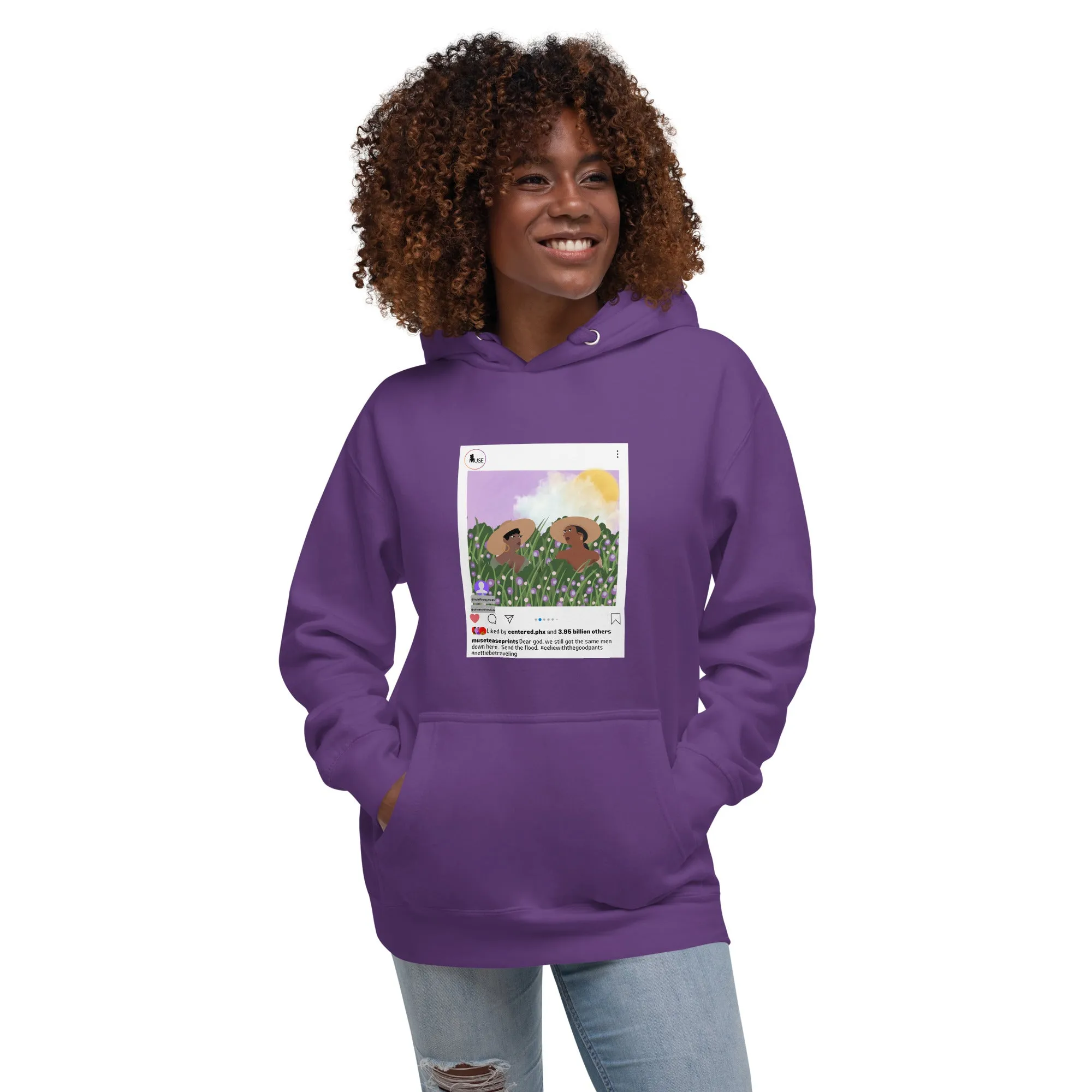 Celie Nettie on IG Unisex Hoodie