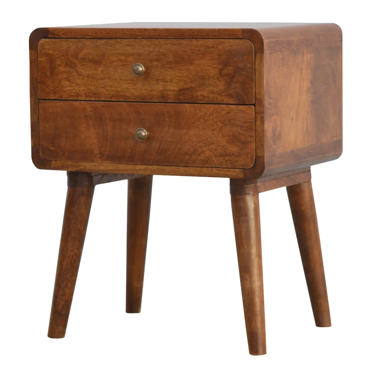 CENTURY Solid Wood Bedside Table