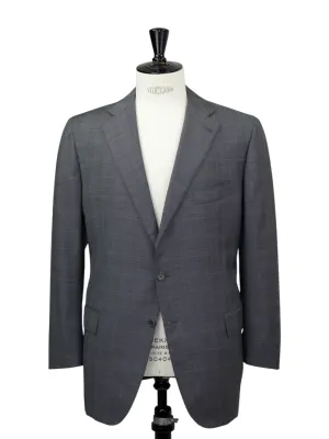 Cesare Attolini Grey Super 150’s Windowpane Jacket