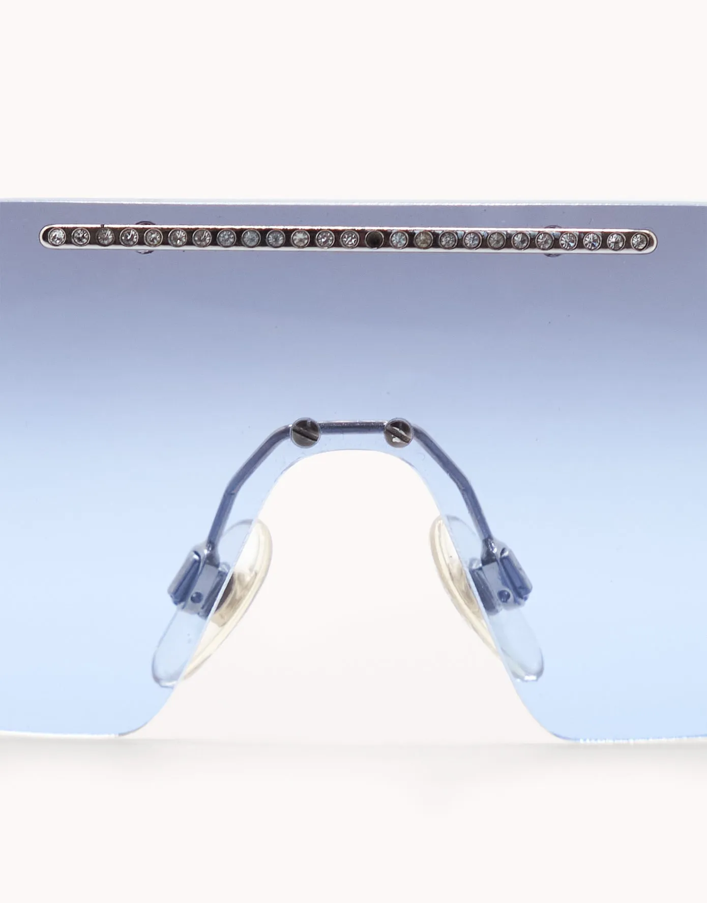Chanel Crystal Blue Sunglasses