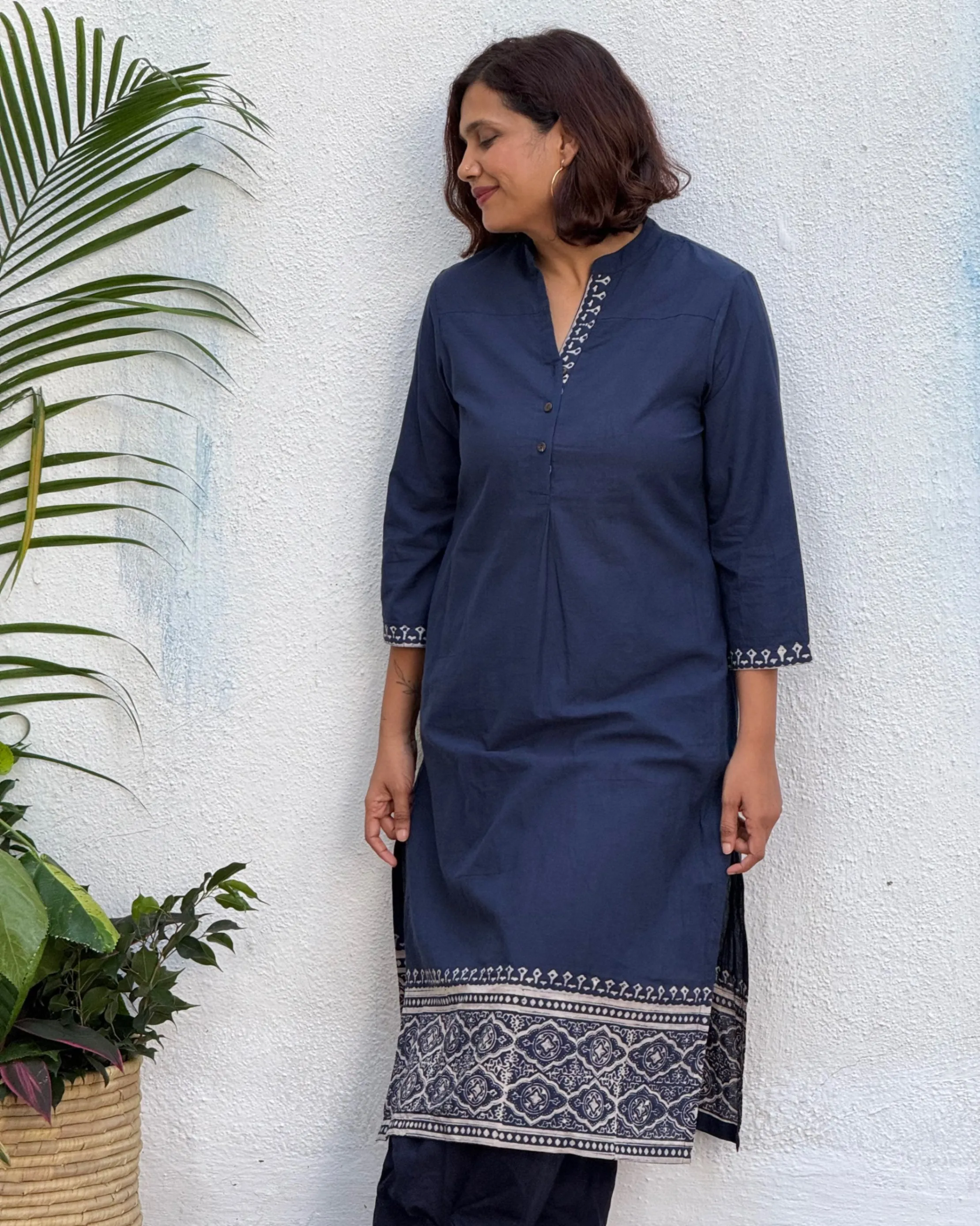 Chashni Block Printed Cotton Kurti