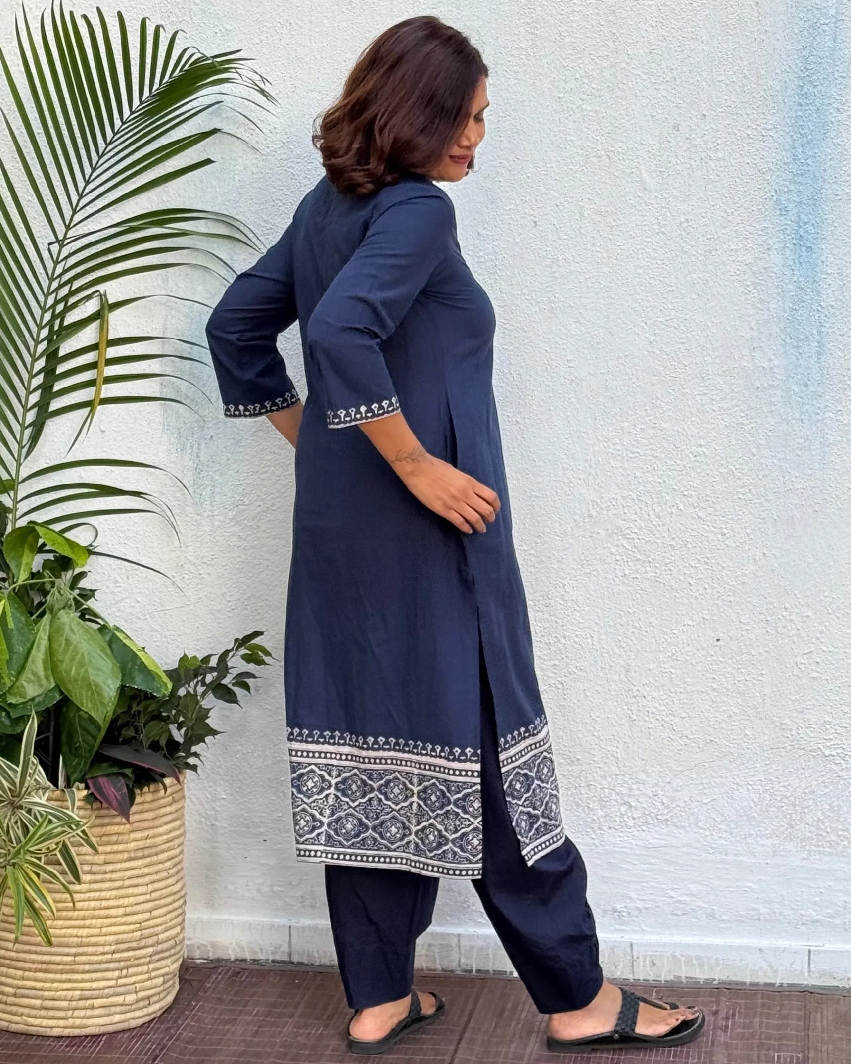 Chashni Block Printed Cotton Kurti