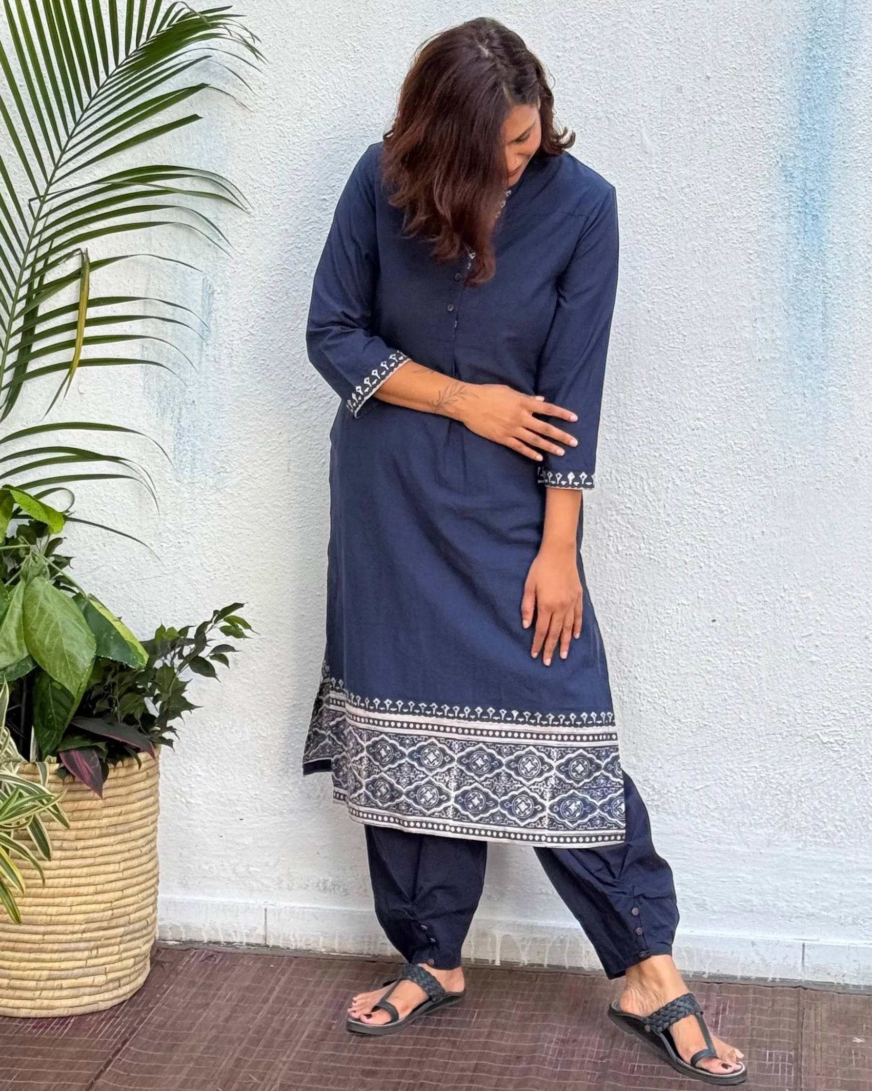Chashni Block Printed Cotton Kurti