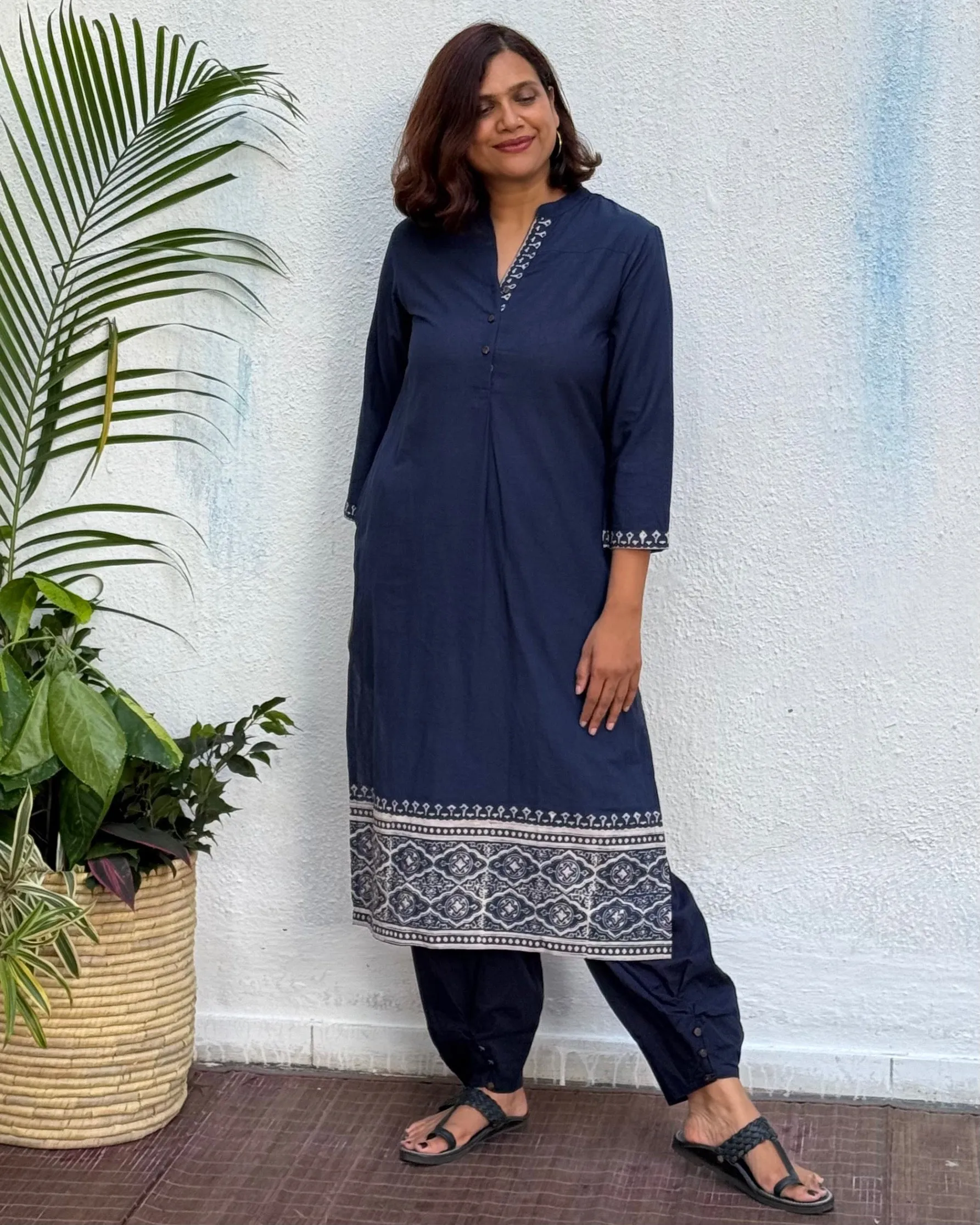Chashni Block Printed Cotton Kurti