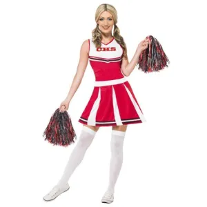 Cheerleader Costume, Red.