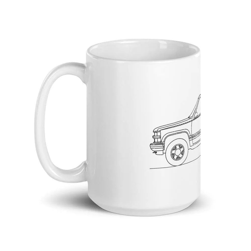 Chevrolet Tahoe 2-door Outline T-shirt