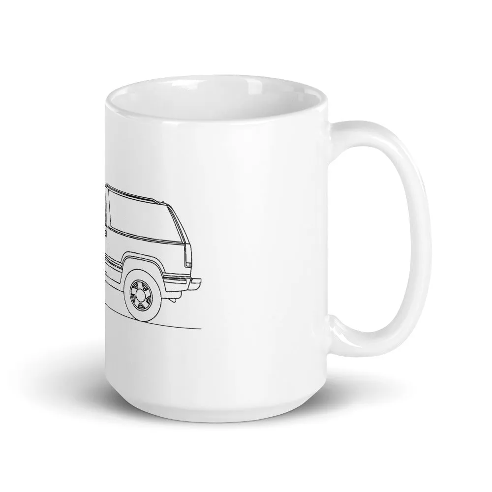 Chevrolet Tahoe 2-door Outline T-shirt