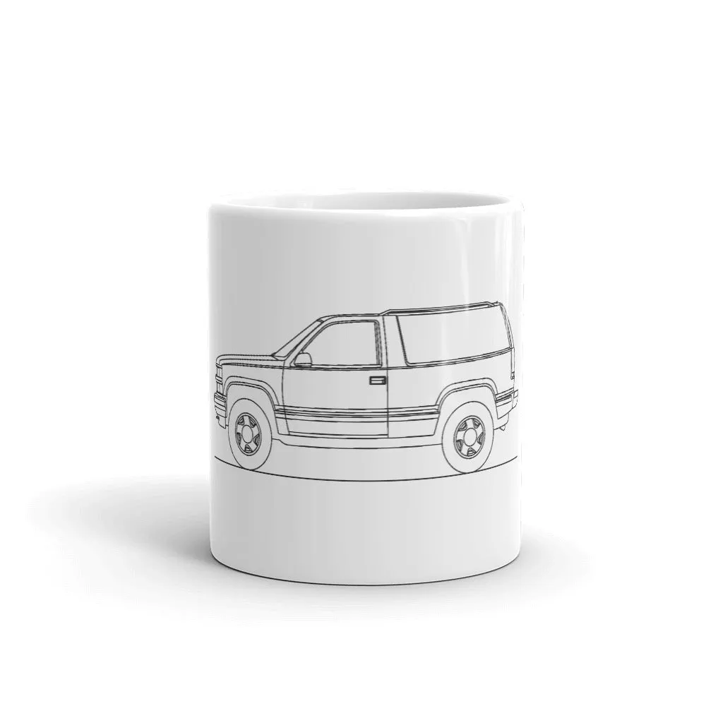 Chevrolet Tahoe 2-door Outline T-shirt