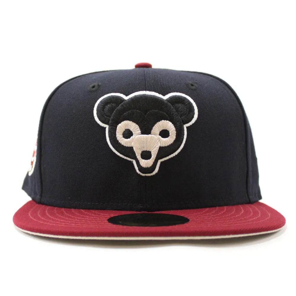 Chicago Cubs 1962 All Star Game New Era 59Fifty Fitted Hat (GITD Navy Cardinal Stone Under Brim)