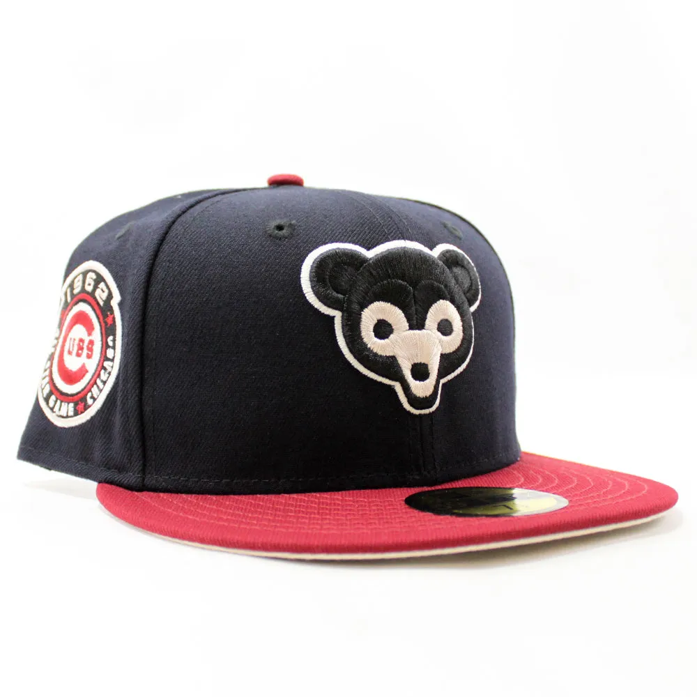 Chicago Cubs 1962 All Star Game New Era 59Fifty Fitted Hat (GITD Navy Cardinal Stone Under Brim)