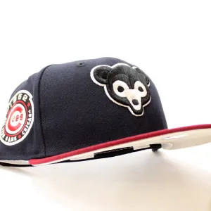 Chicago Cubs 1962 All Star Game New Era 59Fifty Fitted Hat (GITD Navy Cardinal Stone Under Brim)