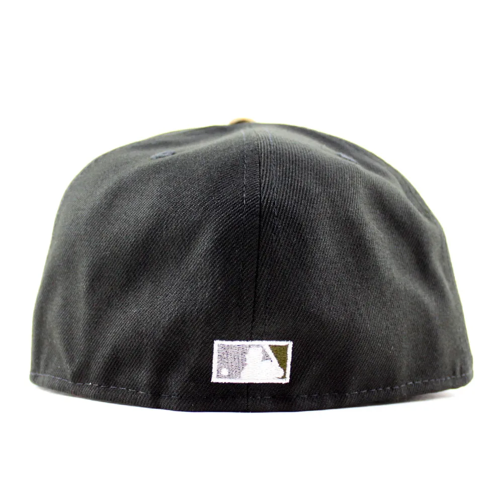 Chicago White Sox 10th Anniversary New Era Fitted 59Fifty Hat (Black RealTree Camo Green Under Brim)