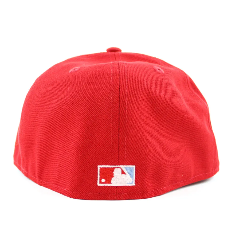 Cincinnati Reds 1970 All-Star Game Retro New Era 59Fifty Fitted Hat (GITD Red Sky Blue Under Brim)