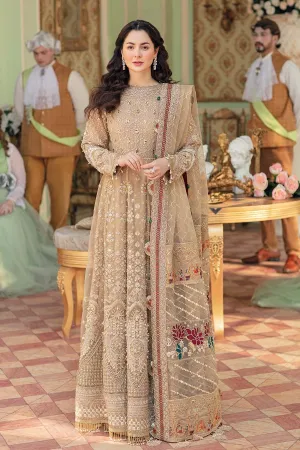 CINDERALLA NL-28 | Nureh The Secret Garden Luxury Formals Collection 2022 | Unstitched Embroidered Chiffon Suits