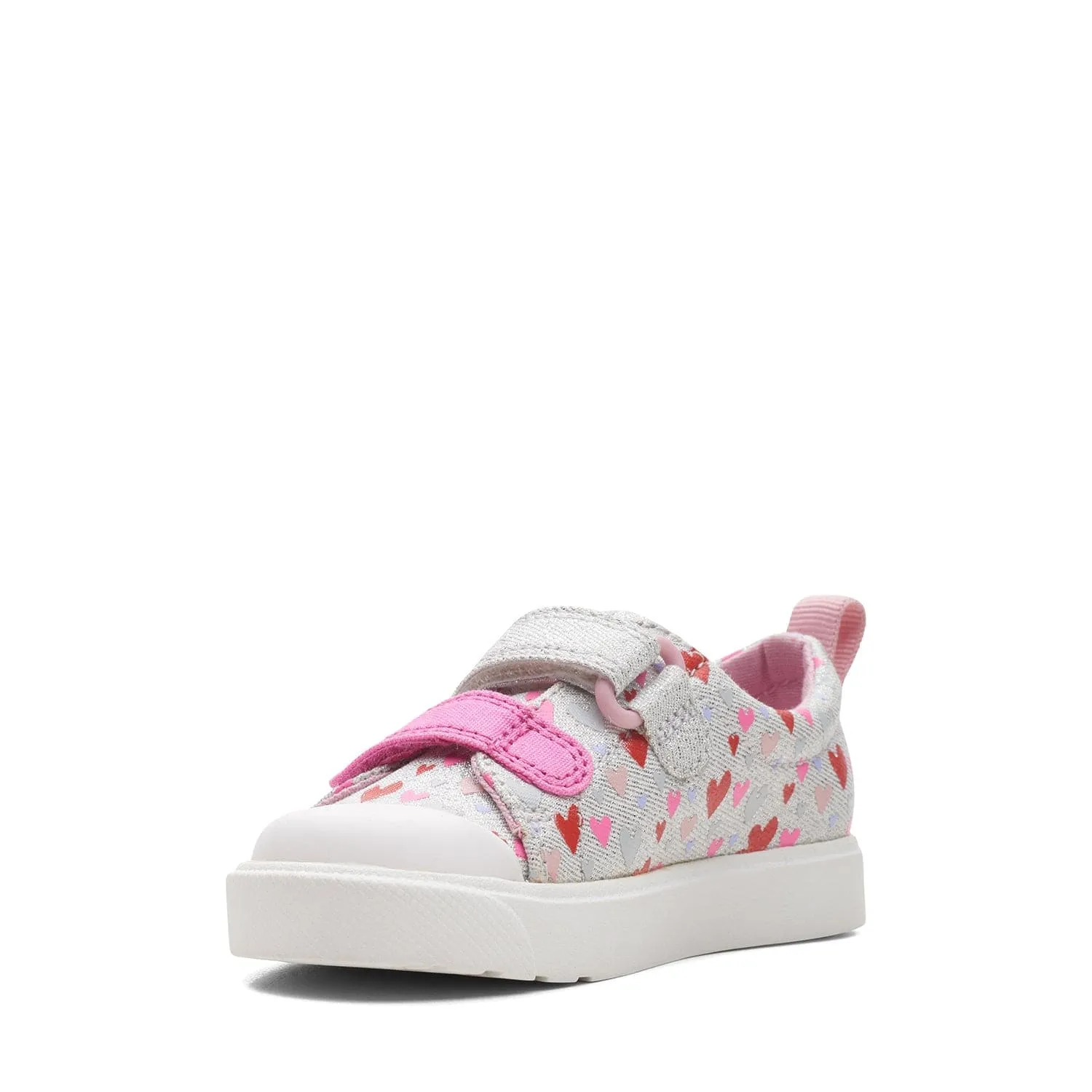 Clarks City Bright Toddler - Dusty Pink - 261716917 - G (Wide)