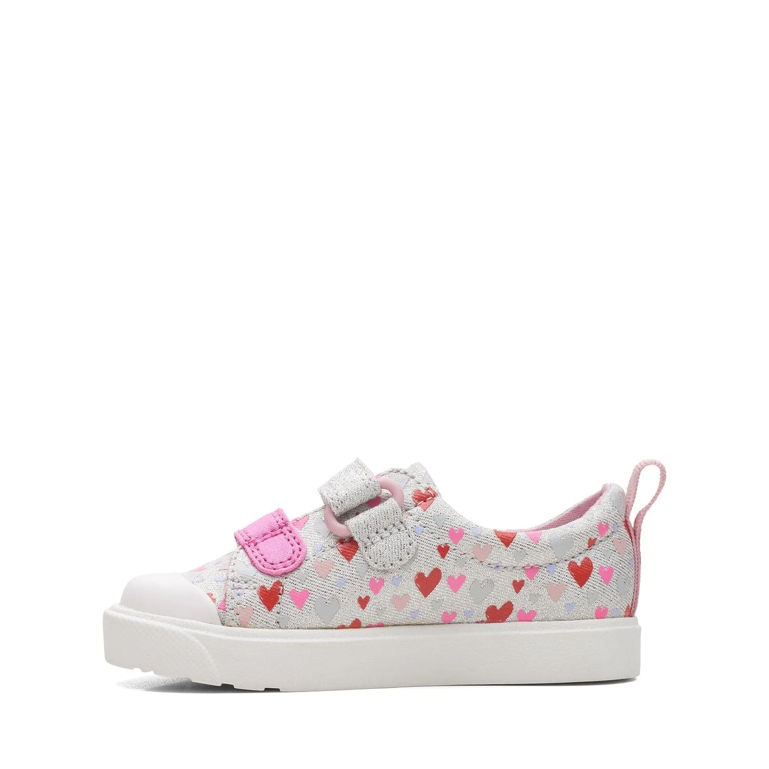 Clarks City Bright Toddler - Dusty Pink - 261716917 - G (Wide)