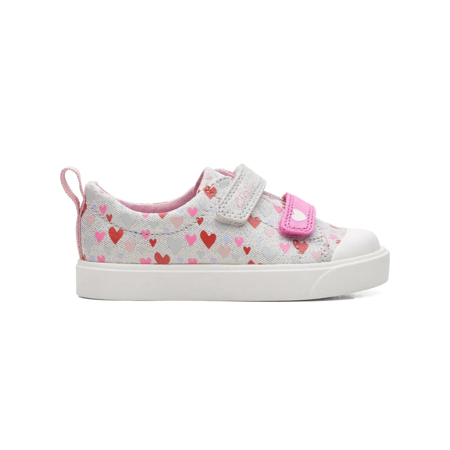 Clarks City Bright Toddler - Dusty Pink - 261716917 - G (Wide)
