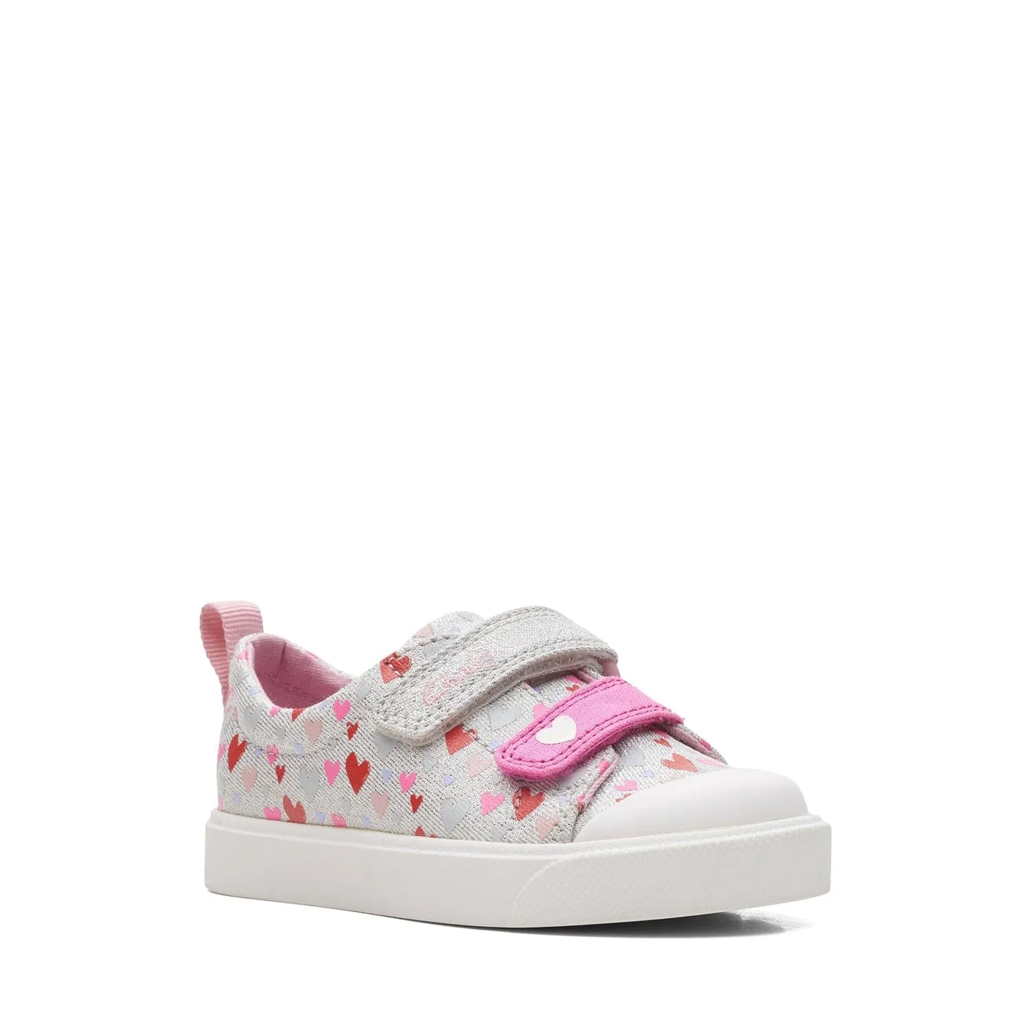 Clarks City Bright Toddler - Dusty Pink - 261716917 - G (Wide)