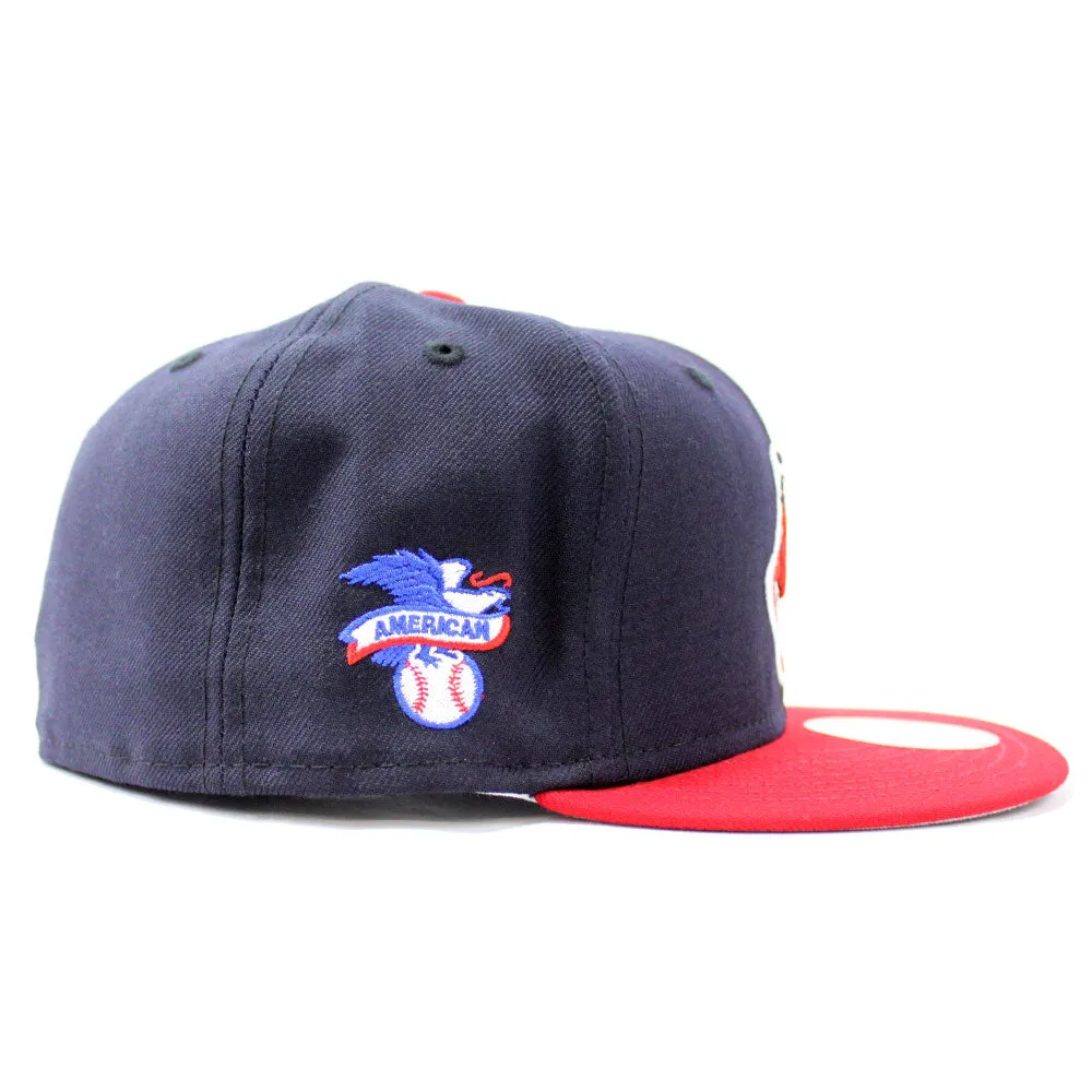 Cleveland Indians 1954 All-Star Game American League New Era 59Fifty Fitted Hat (Navy Red Gray Under Brim)