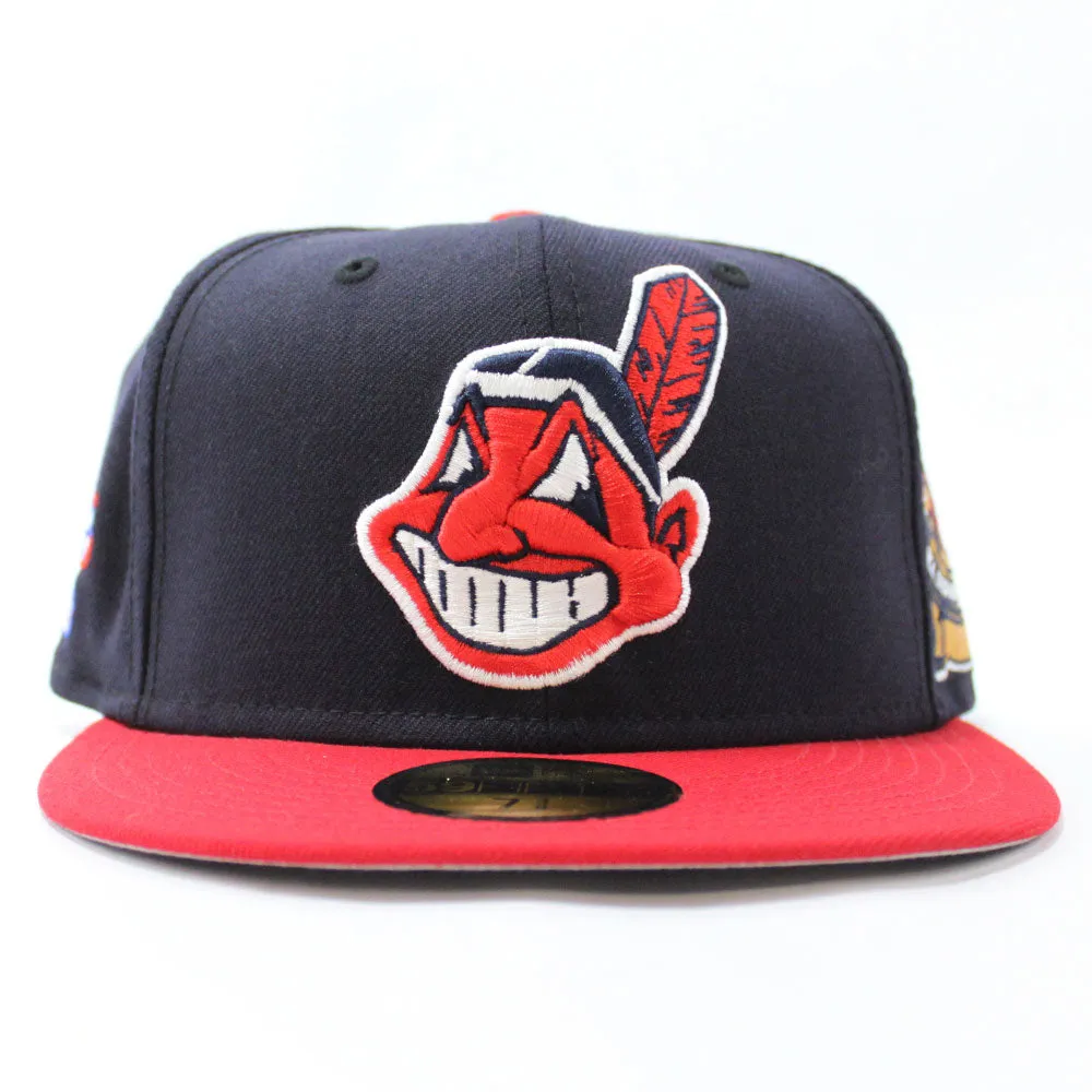 Cleveland Indians 1954 All-Star Game American League New Era 59Fifty Fitted Hat (Navy Red Gray Under Brim)