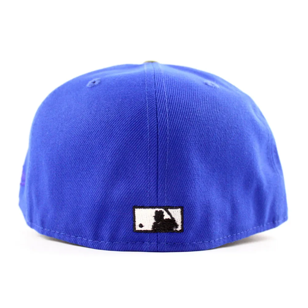Cleveland Indians Jacobs Field New Era 59Fifty Fitted Hat (Majestic Blue RealTree Camo Gray Under Brim)